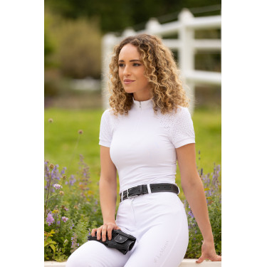 Polo de concours LeMieux Olivia manches courtes Polo de concours LeMieux Olivia manches courtes