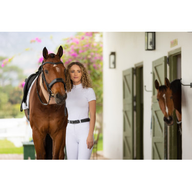 Polo de concours LeMieux Olivia manches courtes Polo de concours LeMieux Olivia manches courtes