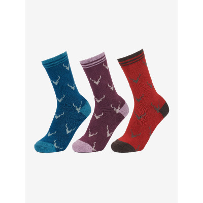 Chaussettes LeMieux Valencia Bambou Cerfs