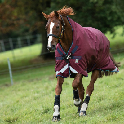 Couverture Horseware d'extérieur Rambo Wug 200g Bordeaux