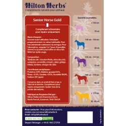 Senior Horse Gold Hilton Herbs
