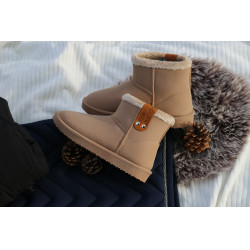 Boots Pénélope Caramel Marron Boots Pénélope Caramel Marron