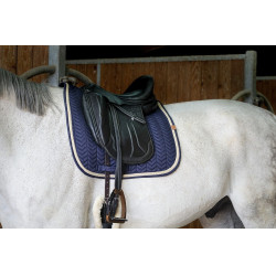 Tapis de selle Equithème Softy Bleu marine Tapis de selle Equithème Softy Bleu marine