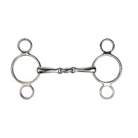 Mors réglable Metalab 3 anneaux double brisure
