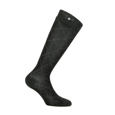 Chaussettes Equithème Roman Noir