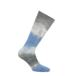 Chaussettes Equithème Havana Marine / gris Bleu