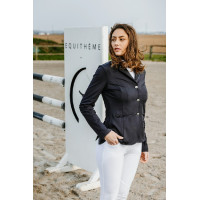Veste de concours Equithème Roma Noir Veste de concours Equithème Roma Noir