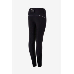 Pantalon d'équitation fond de peau Enfant Horze Aubrey Bleu marine foncé Pantalon d'équitation fond de peau Enfant Horze Aubrey Bleu marine foncé