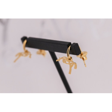 Boucles d'oreilles Créoles Pénélope Léonie Boucles d'oreilles Créoles Pénélope Léonie