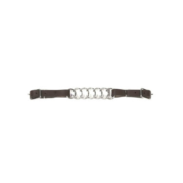 Gourmette Metalab attaches en cuir Gourmette Metalab attaches en cuir