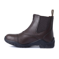 Boots PU hiver Idaho femme Horze Marron