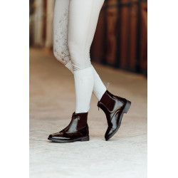 Boots jodhpur fermeture à glissière Horze Wexford femme Marron