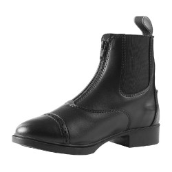 Boots jodhpur fermeture à glissière Horze Wexford enfant Marron