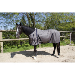 Chemise coton T de T Gris / noir Chemise coton T de T Gris / noir