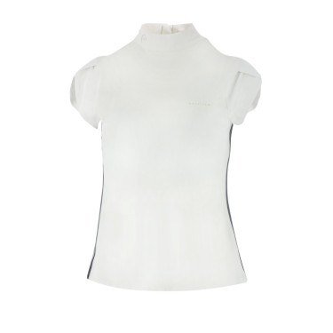 Polo Equithème Ocala Blanc