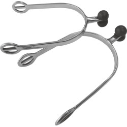 Éperons Feeling inox à molette plastique Éperons Feeling inox à molette plastique