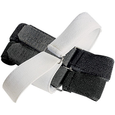 Fixation élastique auto-agrippante pour bandages Blanc