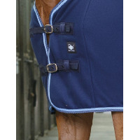 Chemise polaire Riding World avec sursangles croisées 230g Marine / bleu ciel Chemise polaire Riding World avec sursangles croisées 230g Marine / bleu ciel