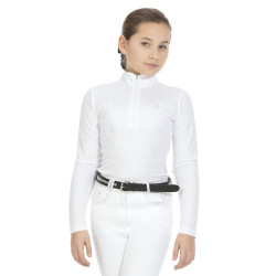 Polo Equi-Theme Mesh manches longues coupe cintrée Polo Equi-Theme Mesh manches longues coupe cintrée