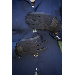 Gants Equithème Filet Noir