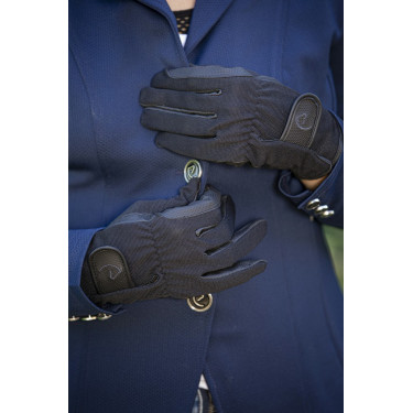 Gants Equithème Filet Noir