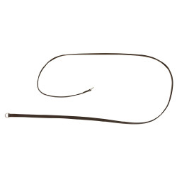 Rênes de gogue cuir Riding World Havane Marron