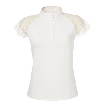 Polo Equithème Hongkong Blanc