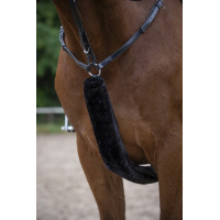 Fourreau de collier de chasse Equithème Teddy Ecru Beige