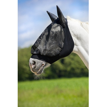 Masque anti-mouches Lycra® Equithème Masque anti-mouches Lycra® Equithème