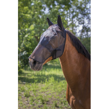 Masque anti-mouches Equithème Confort Masque anti-mouches Equithème Confort