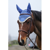 Bonnet chasse-mouches Equithème Denim Bleu ciel