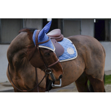Bonnet chasse-mouches Equithème Denim Bonnet chasse-mouches Equithème Denim