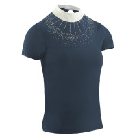 Polo Equithème London manches courtes Blanc