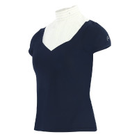 Polo Equithème Lerma manches courtes Bleu marine Polo Equithème Lerma manches courtes Bleu marine