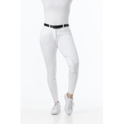 Pantalon Riding World Alexandrie Femme Blanc