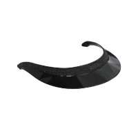 Visière pour casque Naca GlowUp Noir brillant / noir