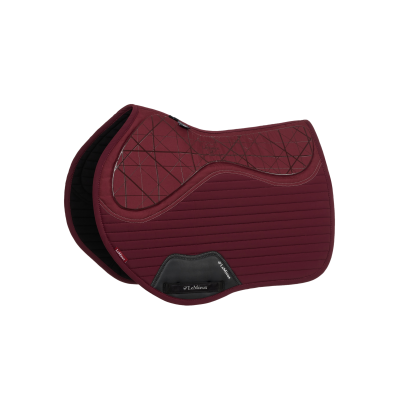 Tapis LeMieux EuroJump Soft Shell antidérapant Bordeaux