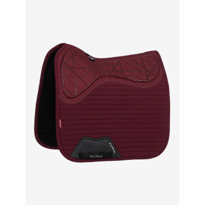 Tapis LeMieux dressage Soft Shell antidérapant Bordeaux