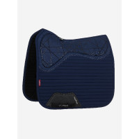 Tapis LeMieux dressage Soft Shell antidérapant Bleu marine