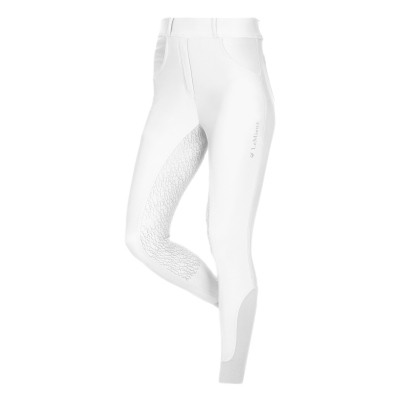 Pantalon Pull On LeMieux Demi Bregging siège intégral Blanc