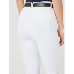 Pantalon Pull On LeMieux Demi Bregging siège intégral Blanc Pantalon Pull On LeMieux Demi Bregging siège intégral Blanc