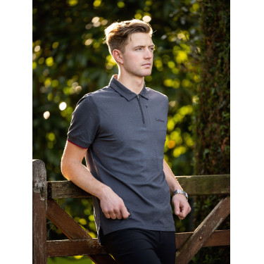 Polo Elite Zip LeMieux homme Polo Elite Zip LeMieux homme