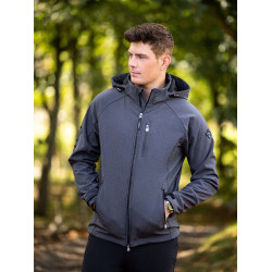 Veste softshell  Elite LeMieux homme Anthracite Gris
