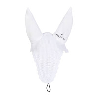 Bonnet chasse-mouches long Equestro Blanc