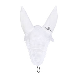 Bonnet chasse-mouches long Equestro Blanc