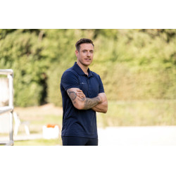 Polo technique Covalliero Bleu marine