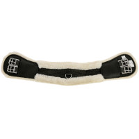 Sangle courte mouton synthétique Covalliero Noir