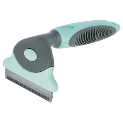 Brosse pour pelage Kerbl Turquoise