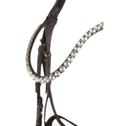 Bridon anatomique Horze Somerset Marron foncé Bridon anatomique Horze Somerset Marron foncé