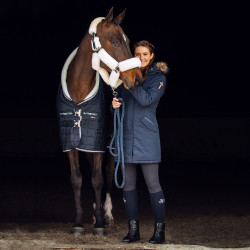 Couverture d'écurie B Vertigo Theo 150 g Bleu marine foncé